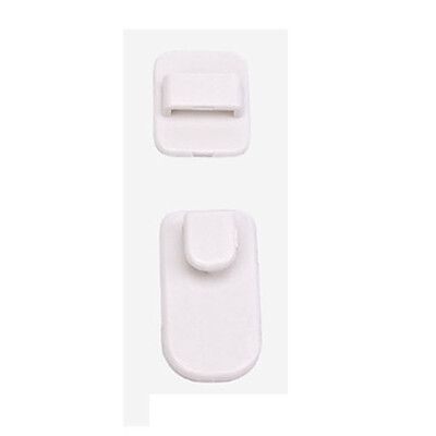 

Toponeto Plastic Hooks 2 pair 4Pcs Sticky Set TV Air Conditioner Remote Control Hanger