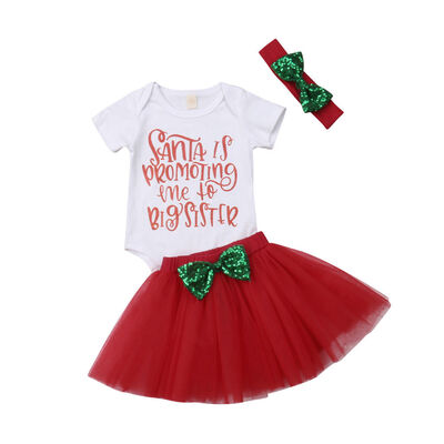

Toddler Kids Baby Girls Christmas Pageant Tutu Princess Party Dresses Gifts