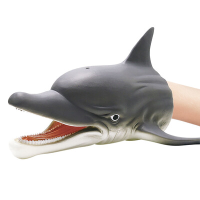 

Siaonvr Aminal Hand Puppet Soft Kids Toy Gift Great Cake Decoration Topper Jaws Children