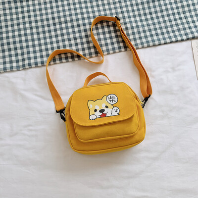 

Tailored Women Fashion Canvas Dog Coin Purse Shoulder Messenger Casual Bags