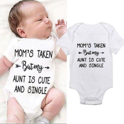 

UK Stock Infant Newborn Baby Boy Girl Romper Clothes Outfit Bodysuit Jumpsuit