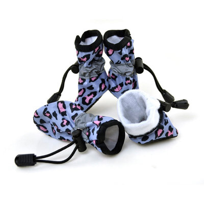 

5 Color 4pcsset Pet Dog Waterproof Shoes Winter Warm Soft Thick Breathable Dogs Boot Shoes For Chihuahua Puppies XSXXXL