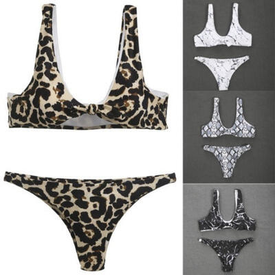 

Womens Push Up Bra Bandage Bikini Set Swimsuit Swimwear Beachwear