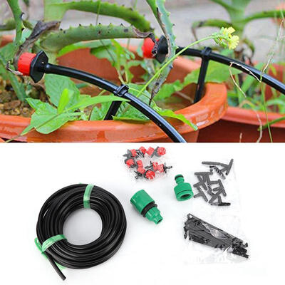 

Greensen 10M 47 Micro Drip Insert Type Water Spray Nozzle Garden Irrigation Hose System Watering Kit