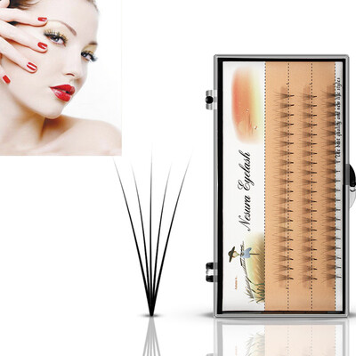 

Gobestart 891012mm Thick Long Cross Party False Eyelashes Black Band Fake Eye Lashes C