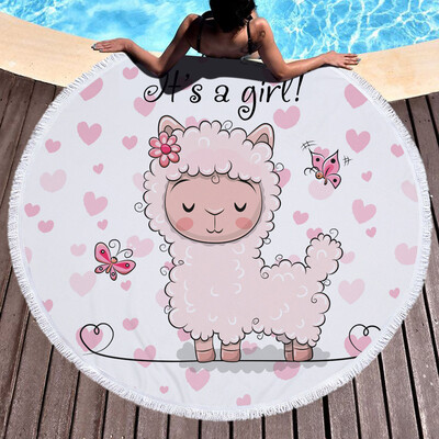 

Toponeto 1 PC Round Beach Pool Home Shower Towel Blanket Table Cloth Yoga Mat