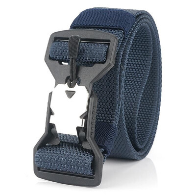 

Adjustable Webbing Belt Men Women Belts 492 Inch with Quick Release Magnetic Buckle for Camping Hiking
