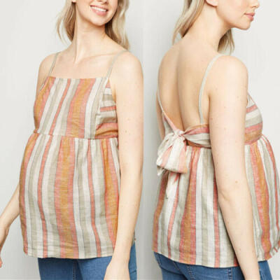 

Pregnant Womens Clothes Vest Tank Tops Maternity Sleeveless Blouse Tops T-Shirt