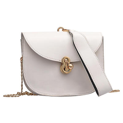 

Solid Color Shoulder Handbags Women Chain Flap Crossbody Top-handle Bags