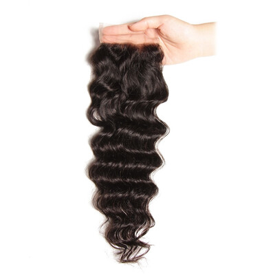 

UNice 8A Malaysian Virgin Human Hair Lace Closure 4x4inch Natural Wave