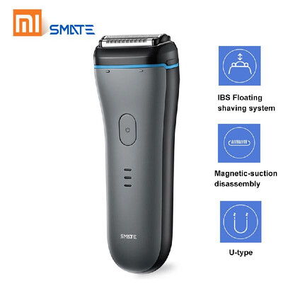 

Xiao-mi SMATE ST-W382 Mens Electric Shaver Waterproof Eyebrow Shaver Black