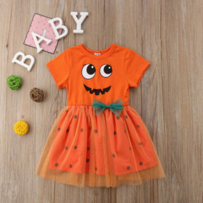 

Halloween Girls Dress Princess Kids Baby Skirts Tulle Dresses Costume Clothes