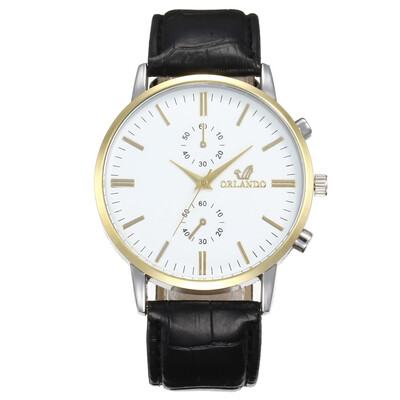 

Best selling creative mens fashion business watch quartz watch mens section
