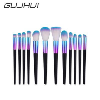 

〖Follure〗12Pcs Blending Pencil Foundation Eye shadow Makeup Brushes Eyeliner Brush