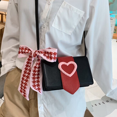 

Tanabata love small square bag female bag 2019 new foreign air shoulder bag summer small fresh wild ins messenger bag