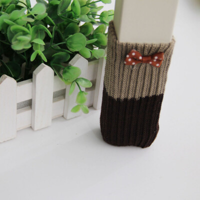 

SmallChocolate Brown Patented with Rubberized GripsChair Leg Floor Protectors