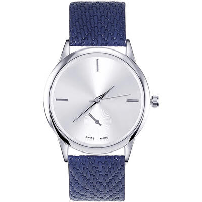 

Womens Fashion Casual Quartz Analog Leather Watch Rose Gold WatchCase Lady Dress Watches