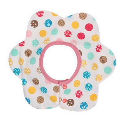 

Baby Bibs Cotton Flower Star Babador Four Layer Waterproof Slobber Towel Bib Swivel Snap Octagonal Circular Rice Bag PY2
