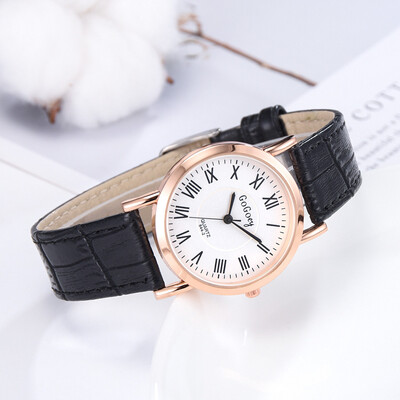 

RM GoGoey Leisure Fashion Simple Roman Numerals Dial Dial Quartz Female Watch
