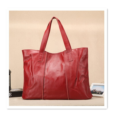 

2018 autumn&winter new casual shoulder bag leather handbag fashion trend ladies simple leather bag