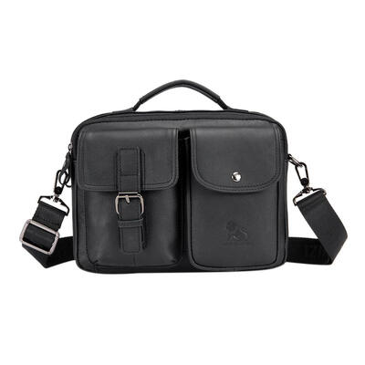 

Vintage Genuine Leather Business Handbags Men Casual Shoulder Crossbody Bag