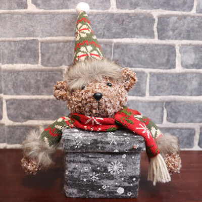 

〖Follure〗Merry Christmas Children Santa Claus Snowman Elk Candy Packaging Candy Box