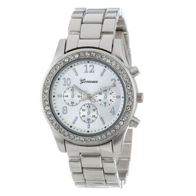 

Womens Watches Business Watches Rhinestone Fashion Stainless Steel Analog Wrist Watch Hand Accessories Minimalism Clock 50