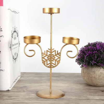 

Greensen Gold Tea Light Candle Holder Metal Home Wedding Party Decoration Candlestick