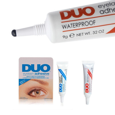 

Eyelash adhesive lash glue duo eyelash glue waterproof bluered