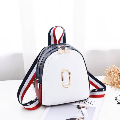 

Backpack bag female bag new Korean version of the tide wild fashion mini student bag ladies stereotypes small backpack