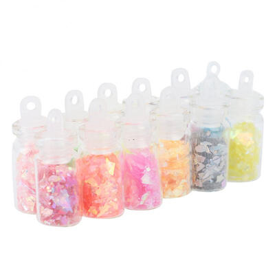 

Greensen 12 Colors Nail Art DIY Slice Nail Beauty Decals Manicure Decoration Tools