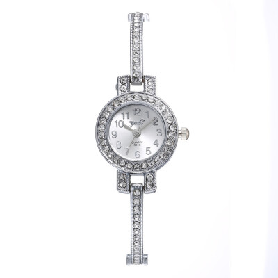 

Luxury fashion ladies bracelet bracelet watch full diamond fine table