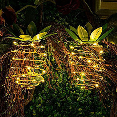 

〖Follure〗Outdoor Solar String Fairy Firefly Lights Pineapple Style Decor Home Patio Yard