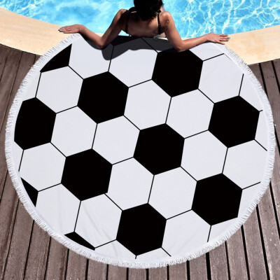 

Toponeto 1 PC Round Beach Pool Home Shower Towel Blanket Table Cloth Yoga Mat