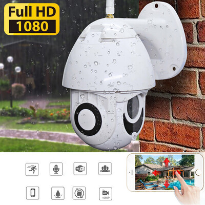 

〖Follure〗Wireless 5X Zoom HD 1080P Outdoor IP Camera Security Wifi Waterproof TF EU