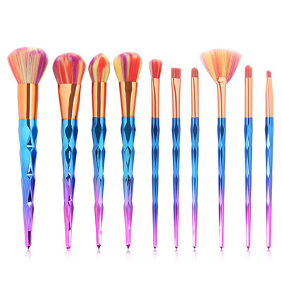 

〖Follure〗10PCS Make Up Foundation Eyebrow Eyeliner Blush Cosmetic Concealer Brushes