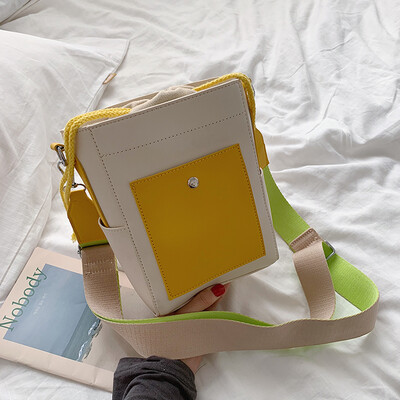 

Summer new bag handbags new 2019 Korean version of the small fresh wild shoulder slung fashion casual bucket bag