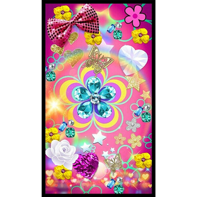 

Toponeto Embroidery Paintings Rhinestone Pasted DIY Diamond Painting Cross Stitch