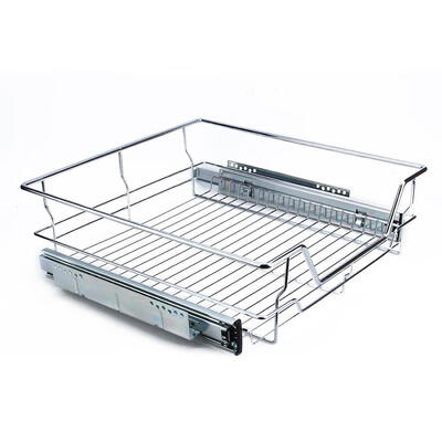 

Greensen Pull-Out Sliding Pantry Pull Out Sliding Metal Basket Drawer Storage Organizer Fit for 350400500600mm Cabinet
