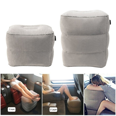 

Cars Plane Inflatable Travel Footrest Leg Rest Relex Sleep Cushion Pillow Kids Bed to Lay Down Flat on Flights