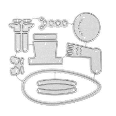 

Christmas Cutting Dies Stencils Scrapbook Embossing DIY Album Card Gift