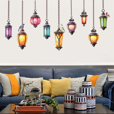 

〖Follure〗New DIY Removable Pendent Lamp Bedroom Living Room Wallpaper Wall Sticker