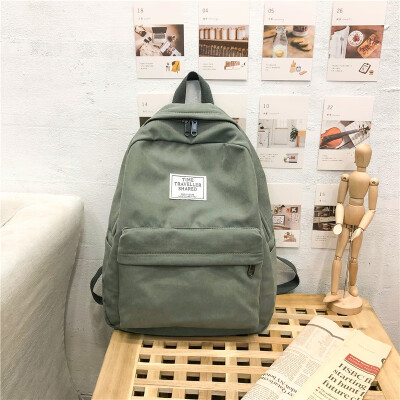 

Ins wind bag female college students shoulder bag Korean version of high school ancient sense girl simple Japanese computer bag ba