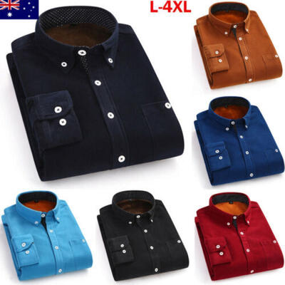 

Mens Business Shirts Casual Formal Slim Fit Long Sleeve Luxury Shirt Tops Dress