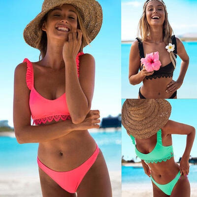 

Sexy Womens Bikini Set Push-Up Bandage Swimsuit Beachwear Swimwear Bathing Suit