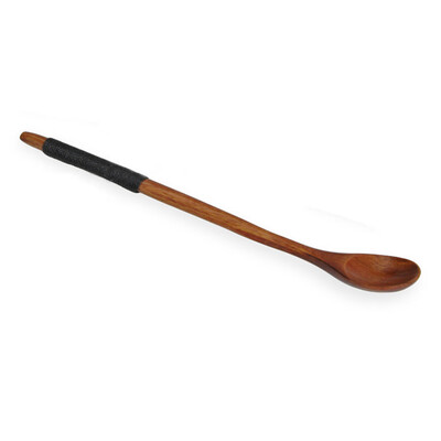 

Gobestart Retro Long Handle Wood Spoon Coffee Tea Cooking Dining Utensil Cutlery Wooden