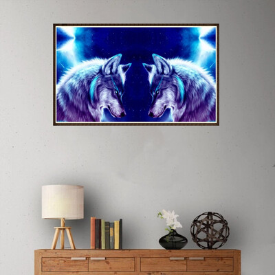 

Gobestart Animal Embroidery Paintings Rhinestone Pasted DIY Diamond Painting Cross Stitch
