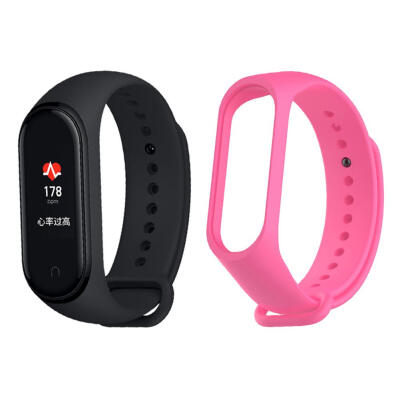 

Xiaomi Mi Band 4 095 inch AMOLED 5ATM Heart Rate Smart Wristband wStrap