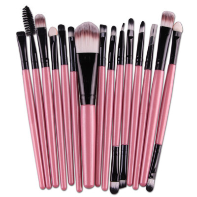 

15pcs Eye Shadow Makeup Brush Set Eyes Make Up Eyebrow Cosmetic Brushes