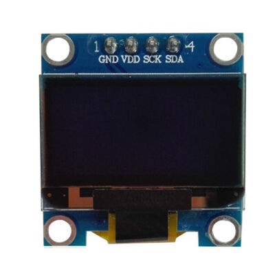 

096" I2C IIC Serial Board 12864 Blue OLED LCD LED Display Module Replacement for Arduino